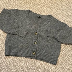 NWOT TopShop Cropped Cardigan